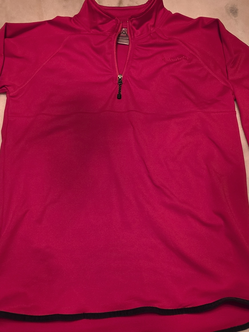 Avalanche Women's Red Quarter-Zip Pullover